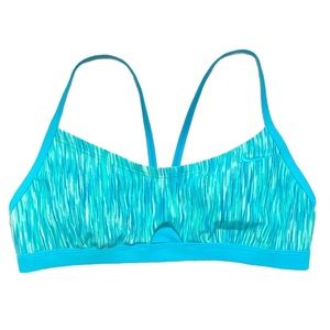 New! Nike Girls Keyhole Performance Sport Swim Top